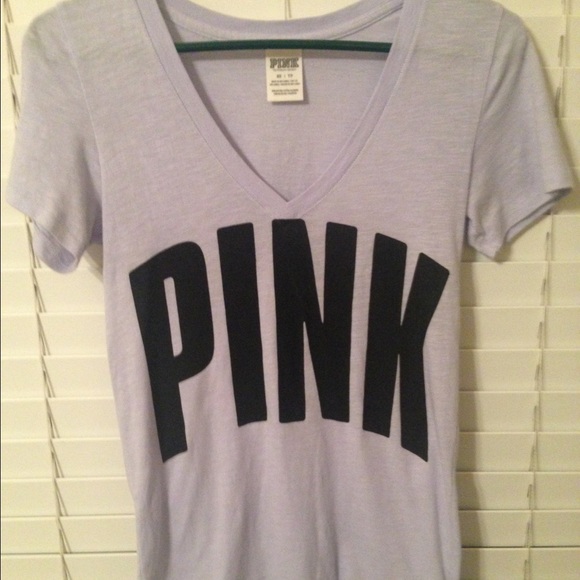 Victoria's Secret Pink lavender V neck XS