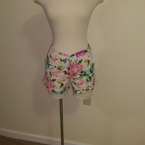 Merona fun flower shorts