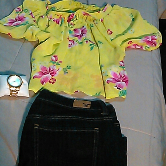 Jeans and shirt