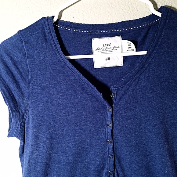 Blue H&M Top - Picture 2 of 3