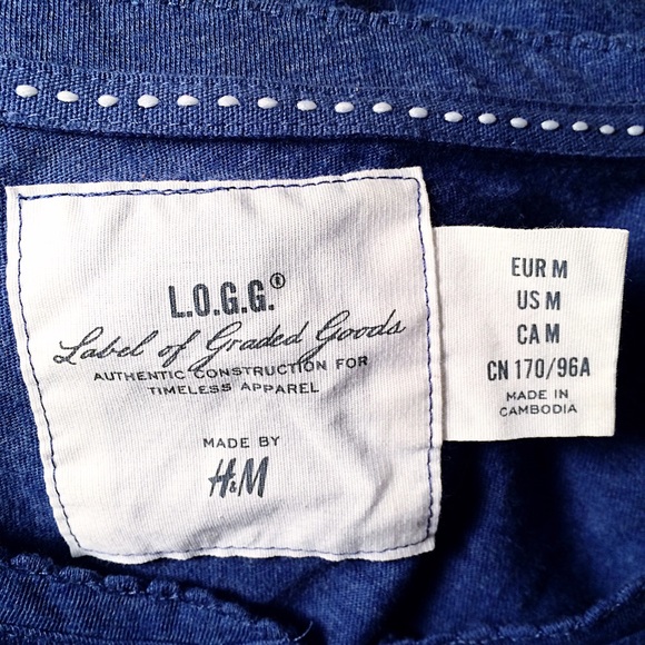 Blue H&M Top - Picture 3 of 3