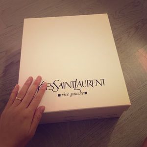 Ysl shoes box