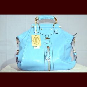 Pretty in light blue purse..