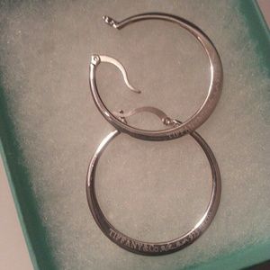 Authentic T&Co Hoop Earings
