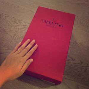 Valentino shoes box