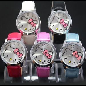 PINK HELLO KITTY WATCH