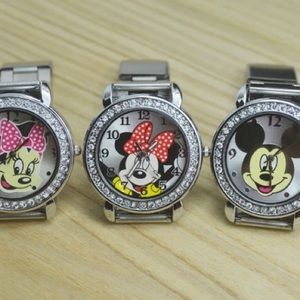 MICKEY MOUSE STAINLESS STEEL WATCH