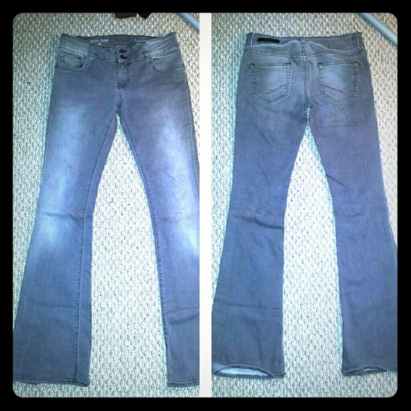 VANS "Skinny Flare" Grey Denim Sz.11