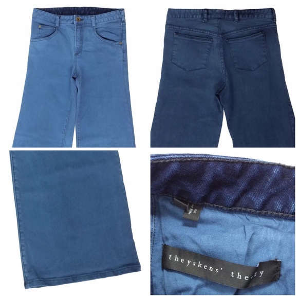 SOLD  Theysken's Theory Boho Flair Jeans - Picture 3 of 4