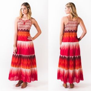 Bohemian maxi dress