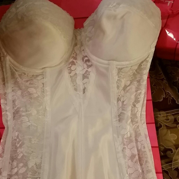 Wedding bustier.