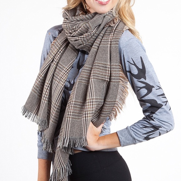 CHECK ATTACK SCARF - Picture 3 of 4