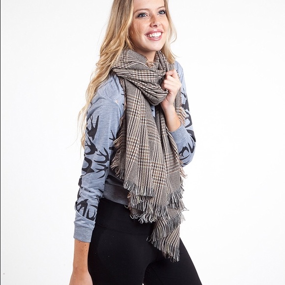 CHECK ATTACK SCARF - Picture 4 of 4