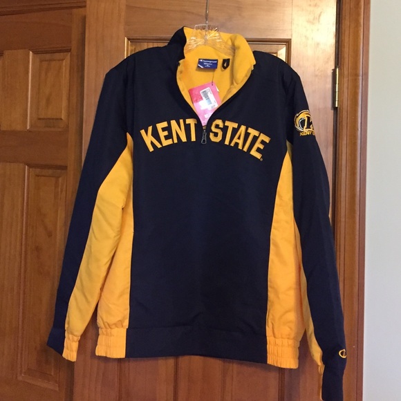 Champion Kent State Fleece Lined Jacket. NWT