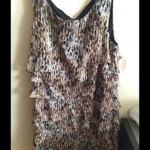 Animal print sundress