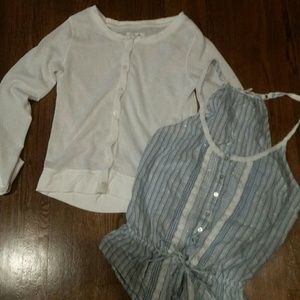 Aero summer sweater and adorable summer tank