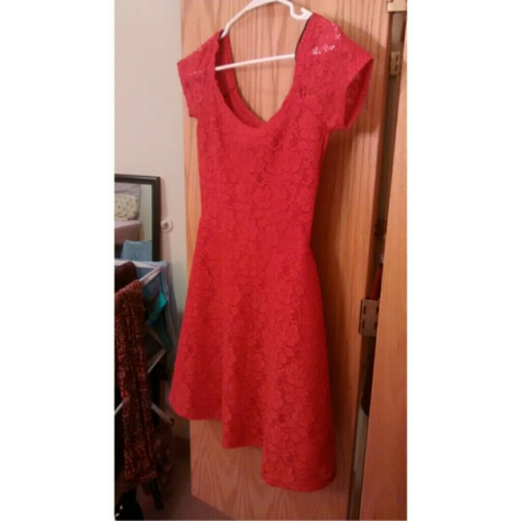 Off the Shoulder Lace Dress
