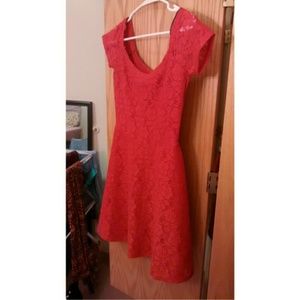 Off the Shoulder Lace Dress