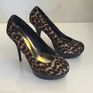 Leopard Heels