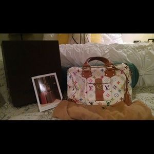 "TRADED" Louis Vuitton Speedy 30 & JS riding boot