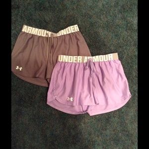 2 Under Armour Workout Shorts