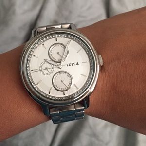 Fossil "Chelsea" watch silver