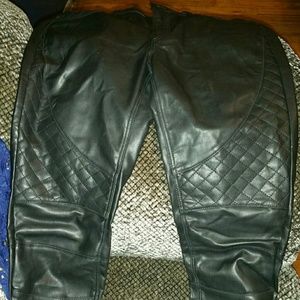 Leather pants