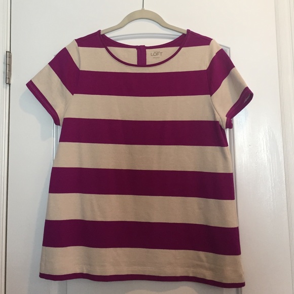 Loft striped top