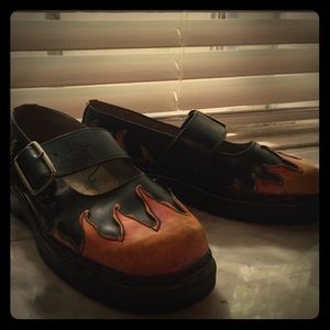 Tredair UK Flames Mary Janes