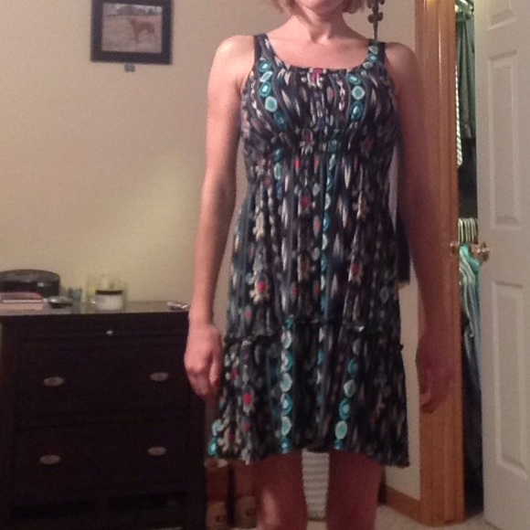 ❌SOLD❌ Aztec Print Sundress - Picture 4 of 4