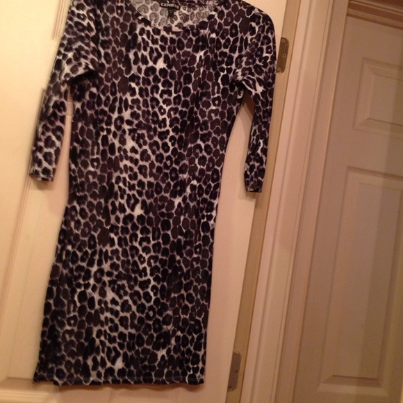 Cheetah cotton dress