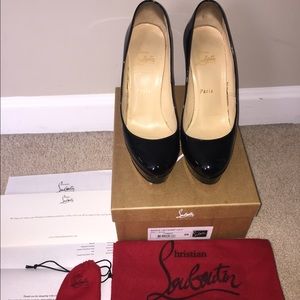 Christian Louboutin Bianca 140 patent calf size 39