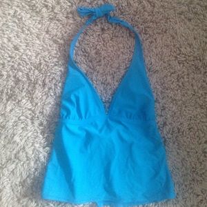 Medium blue tankini swim top from Aéropostale