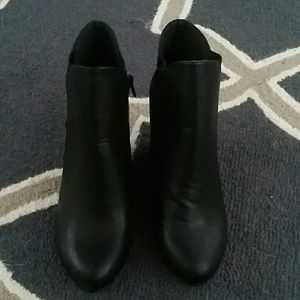 Brand new black booties