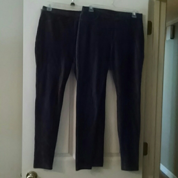 Skinny corduroy leggings