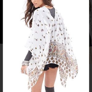 F21 Paisley Kimono.
