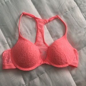Pink Racerback bra