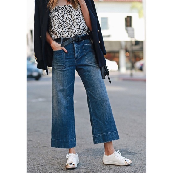 🎉Host Pick🎉 Z Cavaricci Blue Jean Capri Cropped - Picture 6 of 6