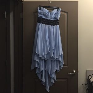 Powder blue formal dress