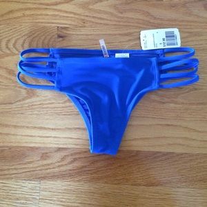 Royal Blue Cheeky Swim Bottoms