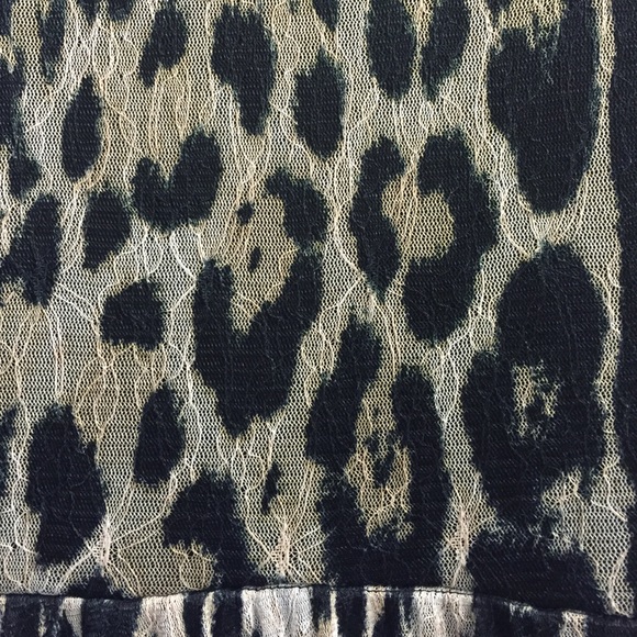 Lace Cheetah High/Low - Picture 3 of 3