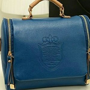 Cute vintage PU lather shoulder/cross body bag