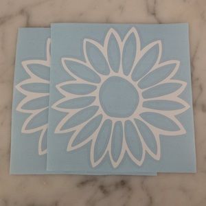 •Flower Sticker Decals•
