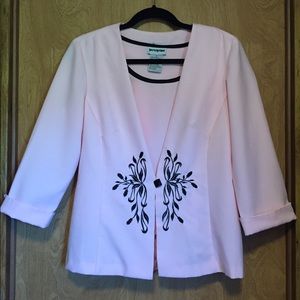 2 piece top and Jacket, by Perceptions!