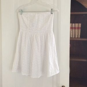 Strapless summer dress