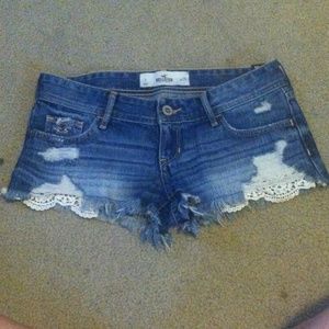 Brand new Hollister short shorts