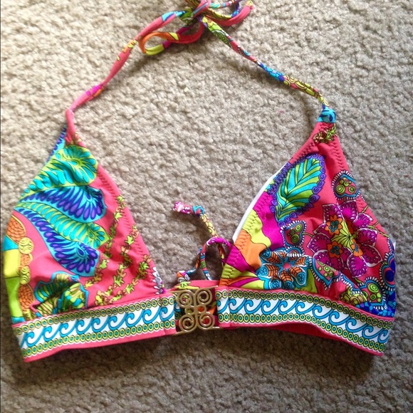 Trina Turk med. bathing suit top!