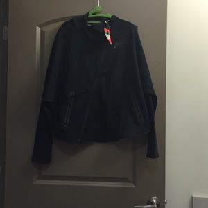Black Nike butterfly zip jacket