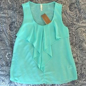 Sea Foam Green top from Francesca's