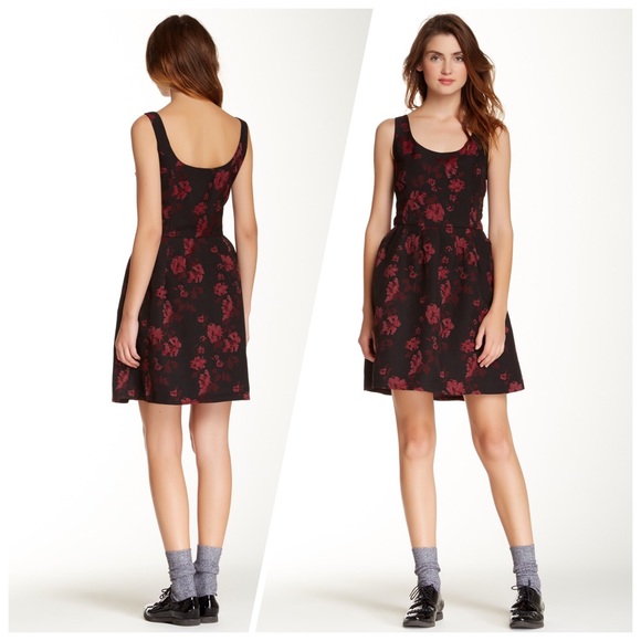 RESERVED NWT BB Dakota - Rose Jacquard Dress